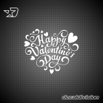 Happy Valentine's Day Sticker C